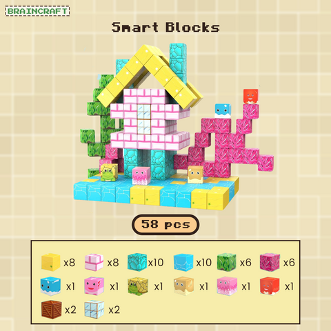 Smart Blocks - 58 Pcs