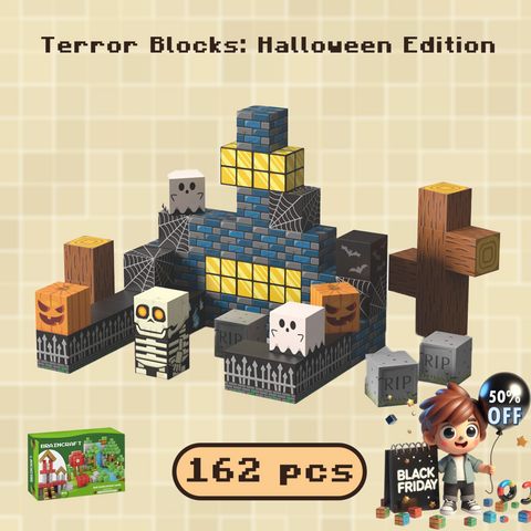 Terror Blocks: Halloween Edition - 162 Pcs BLACK FRIDAY OFFER -50% OFF