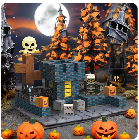 Terror Blocks: Halloween Edition - 162 Pcs BLACK FRIDAY OFFER -50% OFF